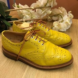 Mark McNairy new Amsterdam yellow Oxford shoes - US size 10